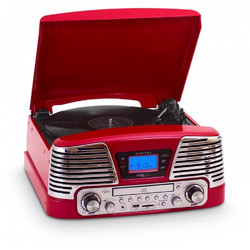Bigben TD79RM Πικάπ USB Red