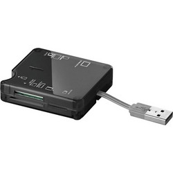 Goobay 95674 Card Reader USB-A 2.0 για SD / microSD / xD / Memory Stick / CFexpress Micro (M2)