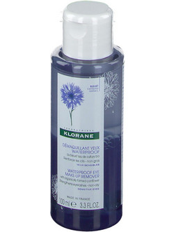 Klorane Demaquillant Yeux Waterproof Lotion Ντεμακιγιάζ για Ευαίσθητη Επιδερμίδα 100ml