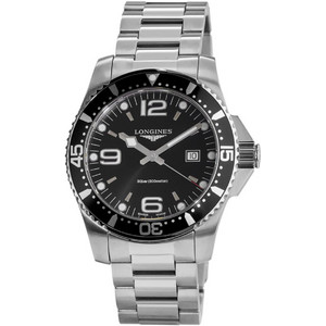 Longines HydroConquest Ανδρικό Ρολόι με Ασημί Μεταλλικό Μπρασελέ L3.840.4.56.6 Longines HydroConquest Ανδρικό Ρολόι με Ασημί Μεταλλικό Μπρασελέ L3.840.4.56.6
