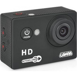 Lampa Action Cam 1 HD Action Camera HD με Οθόνη 2" Μαύρη