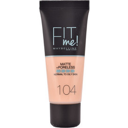 Maybelline Fit Me Matte & Poreless 104 Soft Ivory Liquid Foundation 30ml