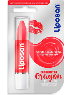 Liposan Crayon Poppy Red Lipstick 3gr