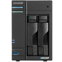 Asustor AS6602T NAS Tower με 2 Θέσεις για M.2 / SSD / HDD και 2 Θύρες Ethernet