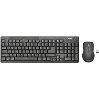 Trust Ziva Wireless Set Black Ασύρματο Σετ Πληκτρολόγιο & Ποντίκι