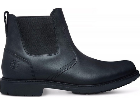 Timberland Stormbucks Ανδρικά Chelsea Μποτάκια Δερμάτινα Μαύρα TB05551R001