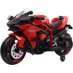 Cangaroo Moni Ninja Duo Ηλεκτροκίνητο Παιδικό Μηχανάκι 12V Κόκκινο