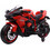 Cangaroo Moni Ninja Duo Ηλεκτροκίνητο Παιδικό Μηχανάκι 12V Κόκκινο