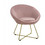 HomeMarkt Πολυθρόνα Βελούδινη Ροζ Randi HM8468.02