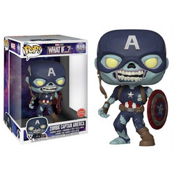 Funko Pop! Marvel What If? 949 Zombie Captain America Exclusive 25cm