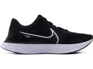 Nike React Infinity Run Flyknit 3 Ανδρικά Αθλητικά Παπούτσια για Τρέξιμο Μαύρα DH5392-001