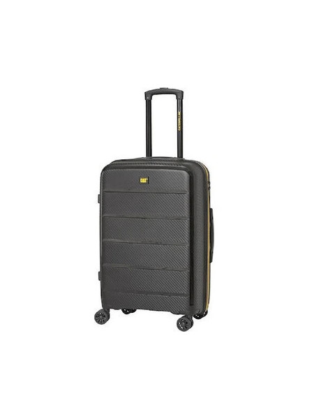 CAT 84379-01 Βαλίτσα Μεσαία 67.5x44.5x25.5cm με 4 Ρόδες Μαύρη