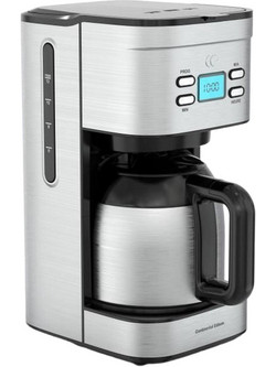 Continental Edison CECF12TIXTH Προγραμματιζόμενη Καφετιέρα Φίλτρου με Ανοξείδωτη Κανάτα