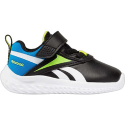 Reebok Rush Runner 5 Παιδικά Αθλητικά Παπούτσια για Τρέξιμο Μαύρα Μπλε 100034151