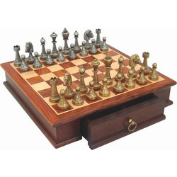 Italfama Σκάκι Ξύλινο με Πιόνια 32x32cm