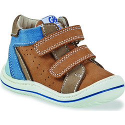 GBB Flexoo Scratch Παιδικά Sneakers Μποτάκια Καφέ AJ652-24