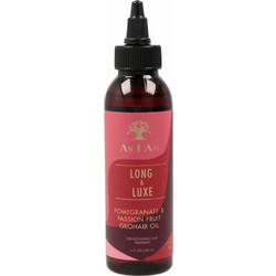 As I Am Long & Luxe Pomegranate & Passion Fruit Hair Ξηρό Λάδι Μαλλιών για Επανόρθωση 120ml