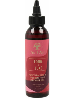 As I Am Long & Luxe Pomegranate & Passion Fruit Hair Ξηρό Λάδι Μαλλιών για Επανόρθωση 120ml