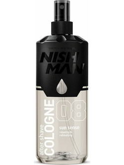 Nish Man 08 Sun Sense After Shave Cologne 400ml