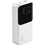 Joyroom Mini JR-PBC06 Power Bank 10000mAh 30W με 2 Θύρες USB-A & Θύρα USB-C White
