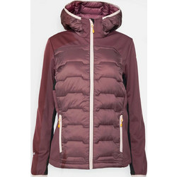 Icepeak Burlison Γυναικείο Μπουφάν Χειμωνιάτικο Puffer Μακρύ Μπορντό 454907554-775