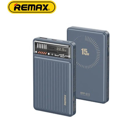 Remax RPP-615 Mini Wireless Magsafe Power Bank 10000mAh 15W με Θύρα USB ...