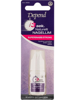 Depend 3 Sec Natural Κόλλα Νυχιών Σταγόνες 3gr