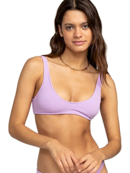 Roxy Aruba Bikini Top Μπουστάκι Λιλά ERJX305238-PKL0