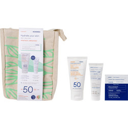 Korres Yoghurt Face Cream SPF50 50ml + Foaming Cream Cleanser 20ml + Probiotic Serum 1.5ml