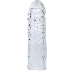 Baile Realistic Sleeve Κάλυμμα Επιμήκυνσης Πέους 14cm Μωβ