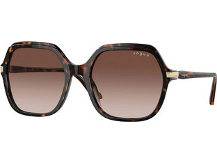 Vogue VO5561S W65613 Γυναικεία Γυαλιά Ηλίου Πολυγωνικά Κοκάλινα Ταρταρούγα με Καφέ Degradee Φακό