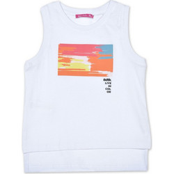BodyTalk Παιδικό T-Shirt Αμάνικο Λευκό 1241-705021-00200
