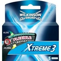 Wilkinson Sword Xtreme 3 Ανταλλακτικά Ξυραφάκια με 3 Λεπίδες & Λιπαντική Ταινία 5τμχ