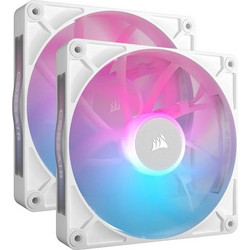 Corsair iCUE Link RX140 RGB Case Fan 140mm RGB με Σύνδεση 4-Pin PWM 2τμχ White