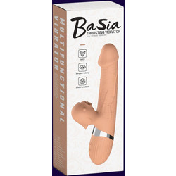Kinksters Basia Thrusting Vibrator in Tongue Ρεαλιστικός Δονητής Flesh