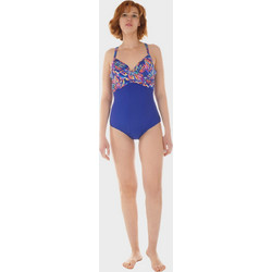 Gsecret Ολόσωμο Μαγιό με Ενίσχυση Royal Blue 8860-26952