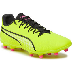 Puma King Pro FG/AG 107566-05 Ποδοσφαιρικά Παπούτσια με Τάπες Lime