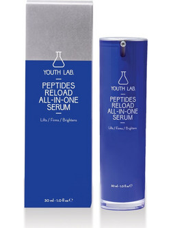 Youth Lab Peptides Reload All-in-One Αντιγηραντικό Serum Προσώπου για Λάμψη με Κολλαγόνο 30ml