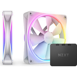 NZXT F140 RGB Duo Case Fan 140mm RGB με Σύνδεση 4-Pin PWM 2τμχ
