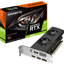 Gigabyte GeForce RTX 3050 6GB GDDR6 Low Profile OC Κάρτα Γραφικών