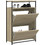 vidaXL Παπουτσοθήκη Ξύλινη Sonoma Μ75xΠ34xΥ112cm 840035