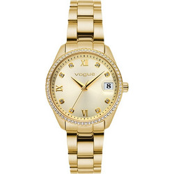 Vogue Reina Mini Γυναικείο Ρολόι με Χρυσό Μεταλλικό Μπρασελέ 614344
