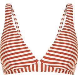 Protest Bikini Top Τριγωνάκι Μπεζ Κόκκινο 7610831-364