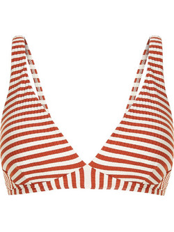Protest Bikini Top Τριγωνάκι Μπεζ Κόκκινο 7610831-364