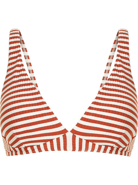 Protest Bikini Top Τριγωνάκι Μπεζ Κόκκινο 7610831-364