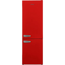 Finlux FXCA 31330 REE Retro Ψυγειοκαταψύκτης 268lt Υ170xΠ54xΒ59.5cm Κόκκινος