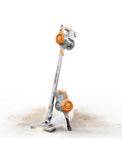 TurboTronic TT-IQ8 Επαναφορτιζόμενη Σκούπα Stick & Χειρός 22.2V Orange