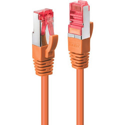 Lindy S/FTP Cat.6 Καλώδιο Δικτύου Ethernet 2m Orange 47809