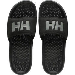 Helly Hansen Ανδρικές Παντόφλες Καλοκαιρινές Αντιολισθητικές Κολυμβητηρίου Μαύρες 11714-990