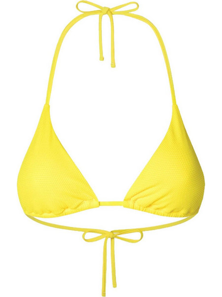 Save The Duck Bikini Top Τριγωνάκι Κίτρινο DQ1764W-WAVE18-60008